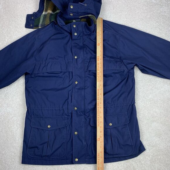 Eddie Bauer Flannel Wool Lined Mountain Parka Field Jacket Men's Sz Large - Picture 16 of 16